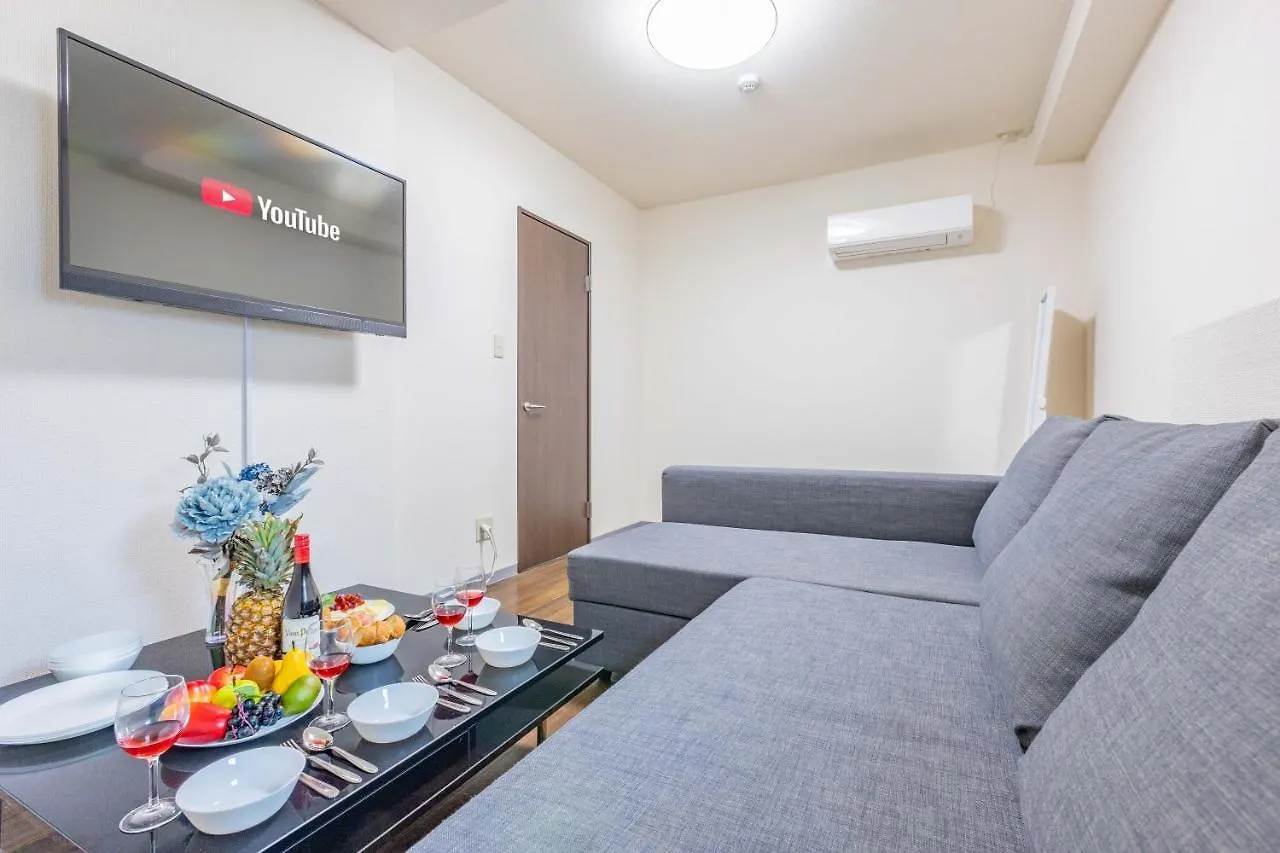 Apartmán Art Namba Higashi 5F Ósaka 0*,